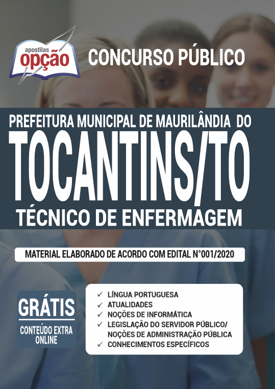 Prefeitura de Maurilândia do Tocantins - TO - Tec de Enfermagem