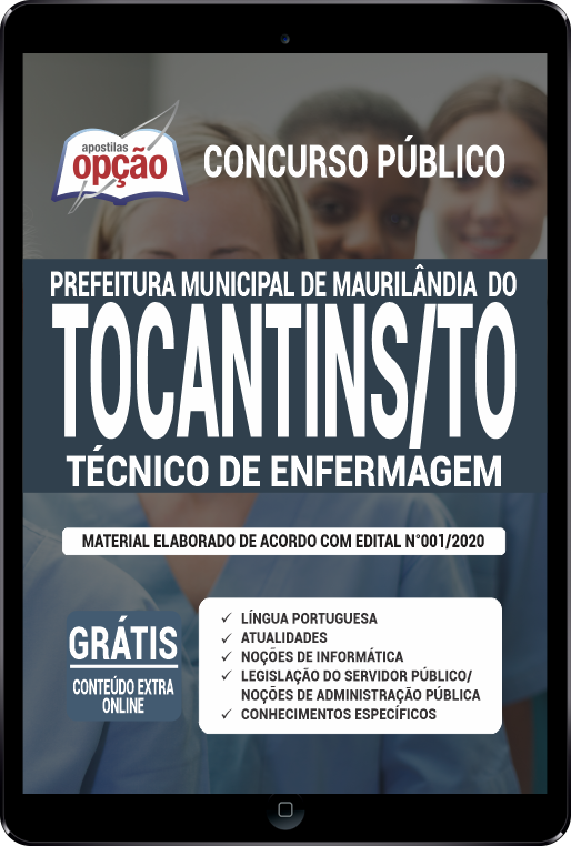 Prefeitura de Maurilândia do Tocantins - TO em PDF - Tec de Enfermagem