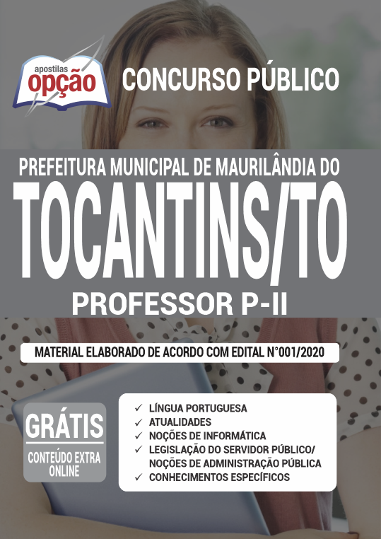 Prefeitura de Maurilândia do Tocantins - TO - Professor P-II