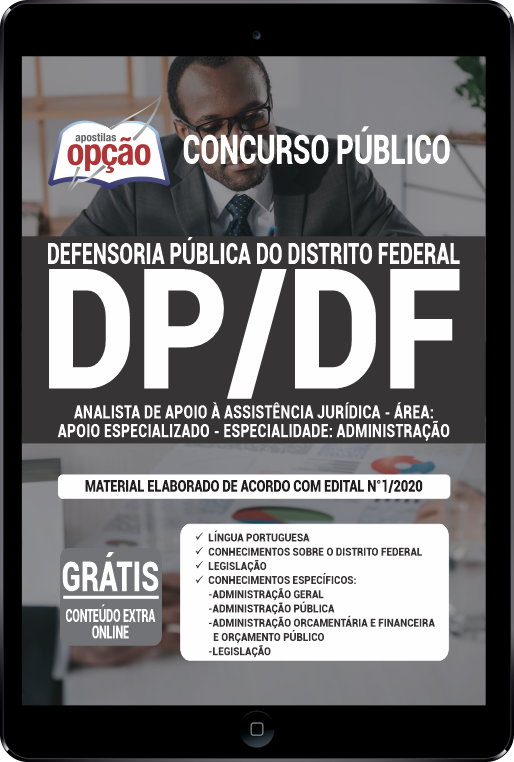 Apostila DP-DF em PDF - Analista de Apoio à Assistência Judiciária