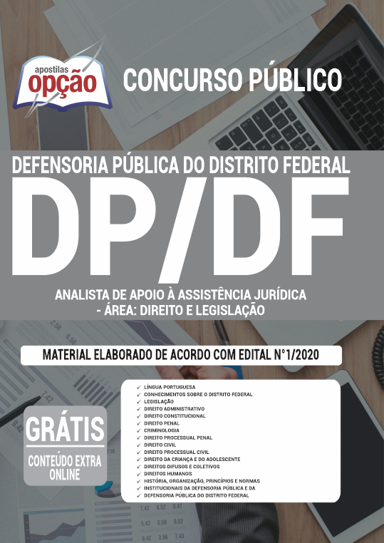 Apostila DP-DF - Analista de Apoio – Área: Direito e Legislação