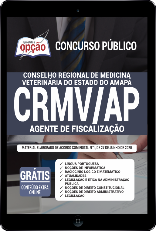 Apostila CRMV-AP em PDF - Agente de Fiscalização