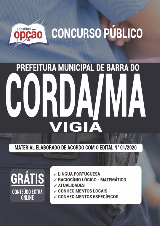 Apostila Prefeitura  de Barra do Corda - MA - Vigia