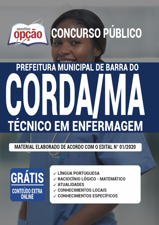 Apostila Prefeitura  de Barra do Corda - MA - Técnico em Enfermagem