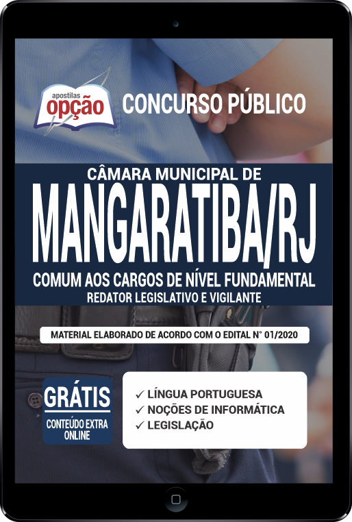 Apostila Câmara de Mangaratiba - RJ em PDF - Nível Fundamental