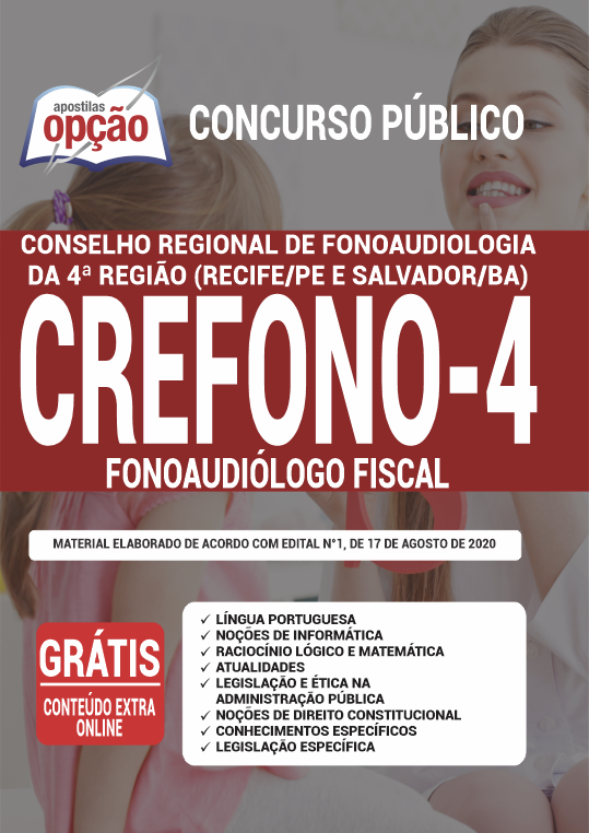 Apostila Crefono 4 - Fonoaudiólogo Fiscal