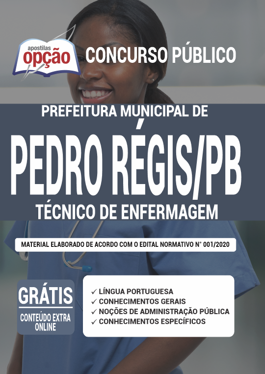 Apostila Prefeitura de Pedro Régis PB - Técnico de Enfermagem