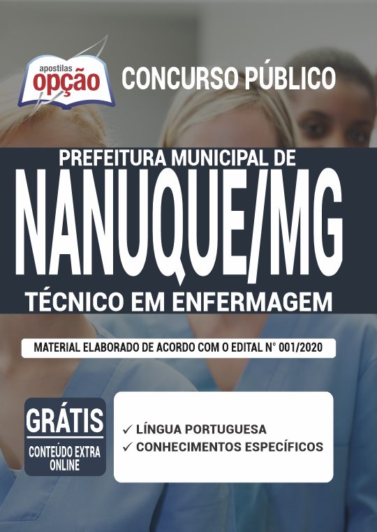 Apostila Prefeitura de Nanuque - MG - Técnico em Enfermagem