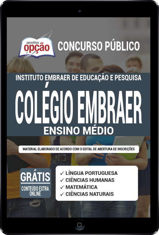 Apostila Colégio Embraer em PDF - Ensino Médio