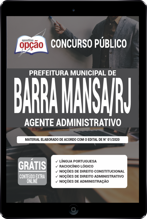 Apostila Prefeitura de Barra Mansa RJ PDF - Agente Administrativo