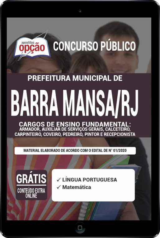 Apostila Prefeitura  de Barra Mansa - RJ PDF - Ensino Fundamental