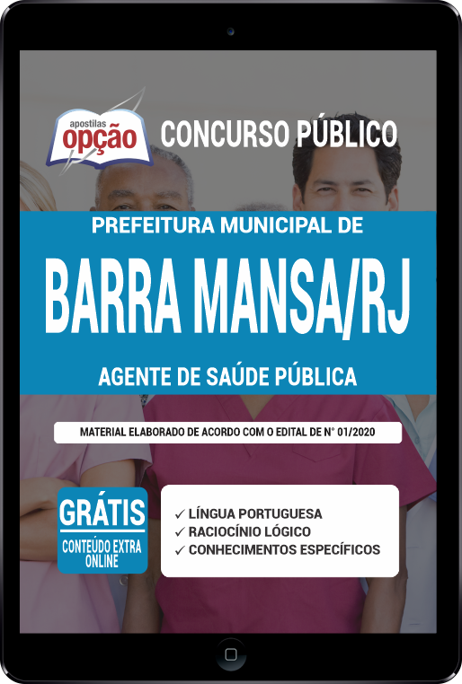 Apostila Prefeitura  de Barra Mansa - RJ PDF - Agente de Saúde Pública