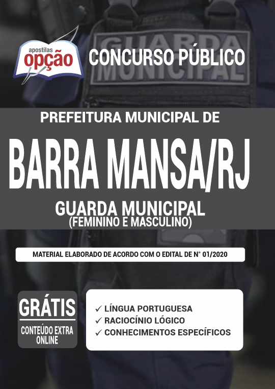 Apostila Prefeitura  de Barra Mansa - RJ - Guarda Municipal