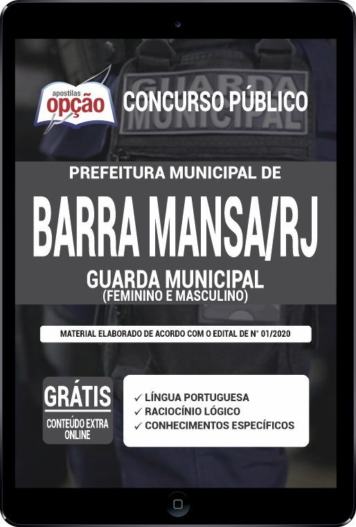 Apostila Prefeitura  de Barra Mansa - RJ PDF - Guarda Municipal