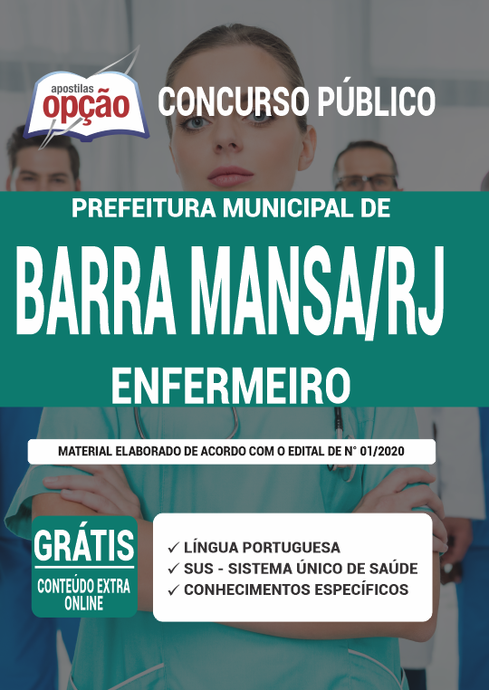 Apostila Prefeitura de Barra Mansa - RJ - Enfermeiro