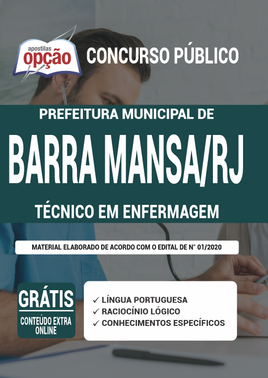 Apostila Prefeitura de Barra Mansa - RJ - Técnico em Enfermagem