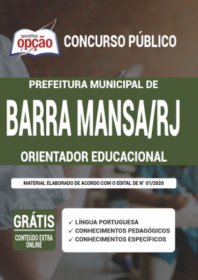 Apostila Prefeitura de Barra Mansa - RJ - Orientador Educacional