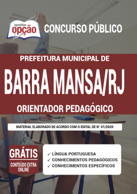 Apostila Prefeitura de Barra Mansa - RJ - Orientador Pedagógico