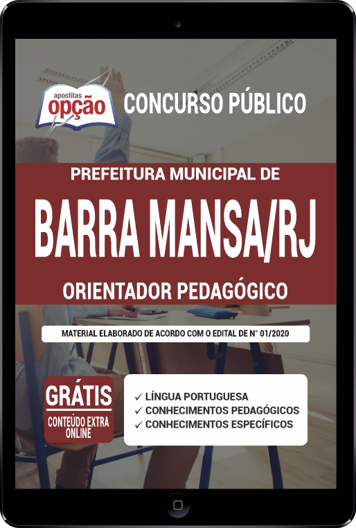 Apostila Prefeitura de Barra Mansa RJ PDF - Orientador Pedagógico