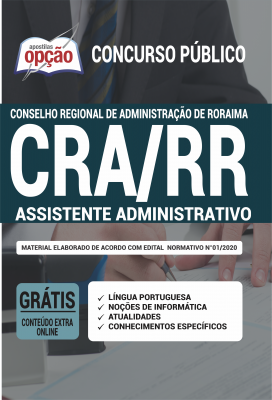 Apostila CRA-RR - Assistente Administrativo