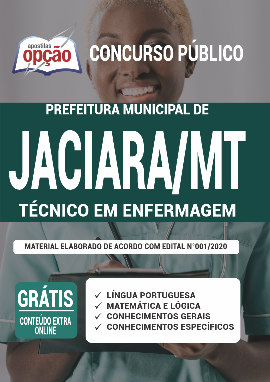 Apostila Prefeitura de Jaciara - MT - Técnico em Enfermagem