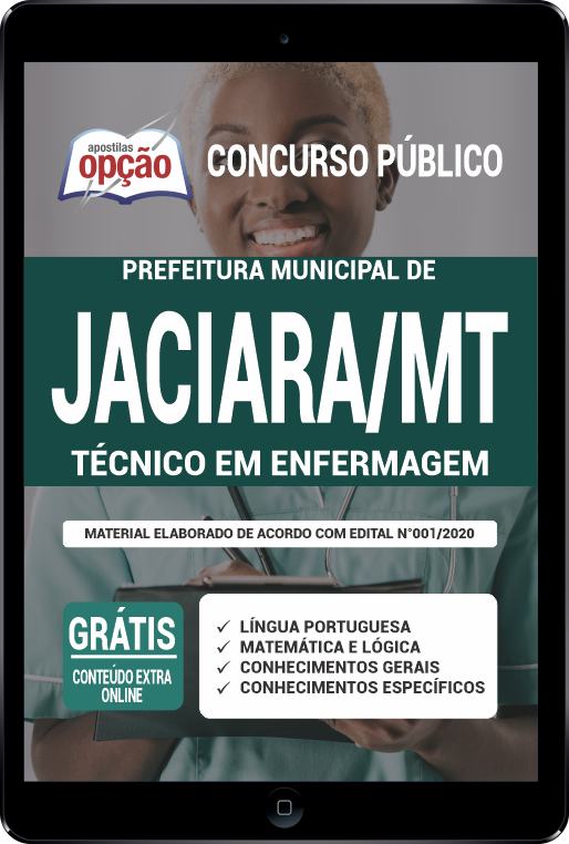 Apostila Prefeitura de Jaciara - MT PDF - Técnico em Enfermagem