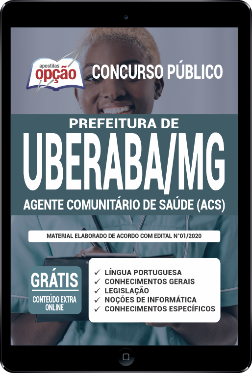 Apostila Prefeitura de Uberaba MG PDF - Agente Comunitário de Saúde