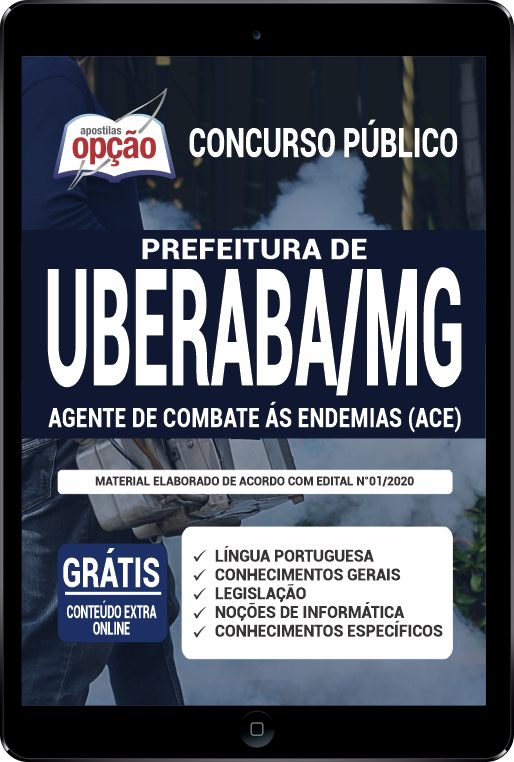 Apostila Prefeitura de Uberaba MG PDF Agente de Combate às Endemias