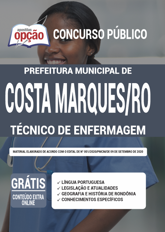 Apostila Prefeitura de Costa Marques - RO - Técnico de enfermagem