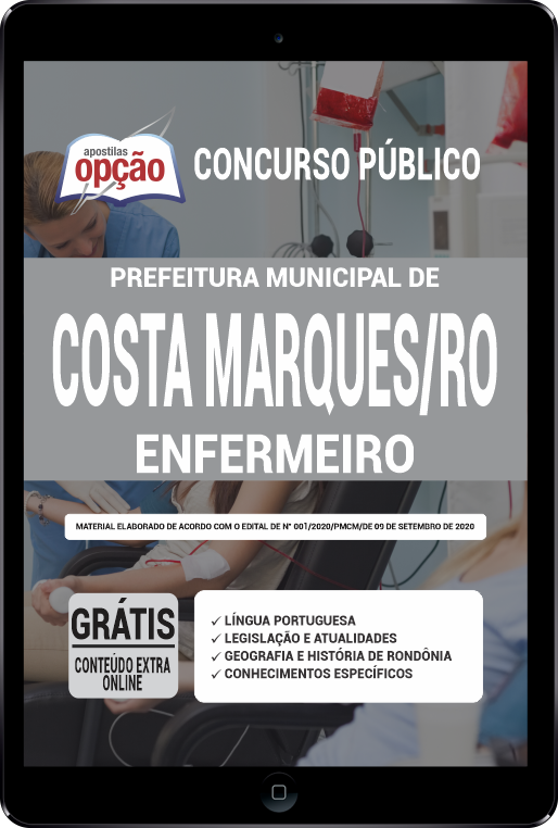 Apostila Prefeitura de Costa Marques - RO PDF - Enfermeiro