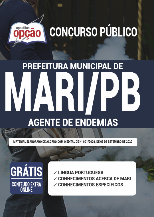 Apostila Prefeitura de Mari - PB - Agente de Endemias