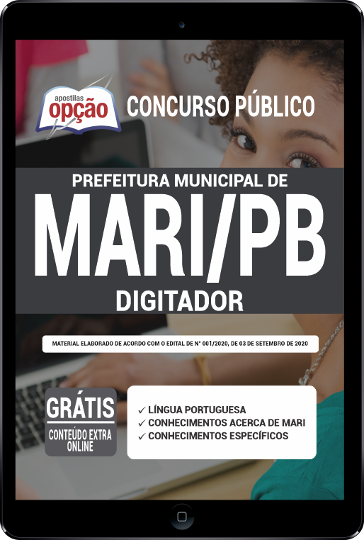 Apostila Prefeitura de Mari - PB PDF - Digitador