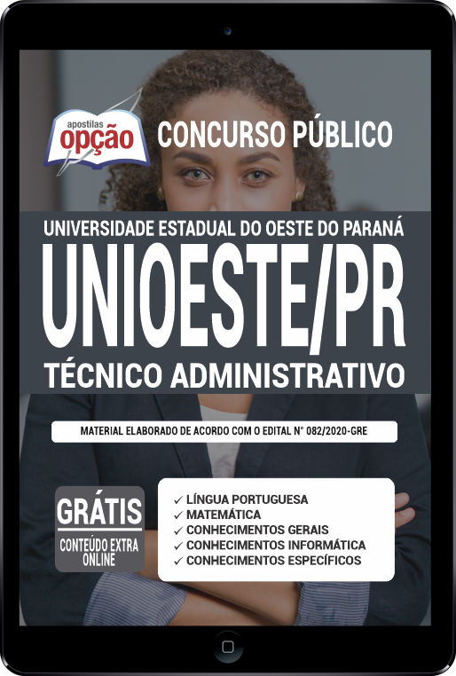 Apostila UNIOESTE-PR PDF - Técnico Administrativo