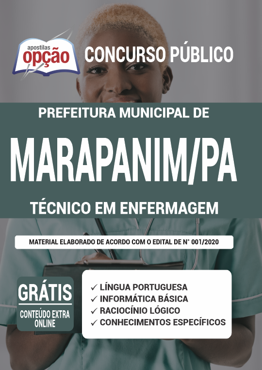 Apostila Prefeitura de Marapanim - PA - Técnico em Enfermagem