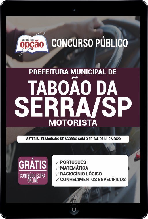 Apostila Prefeitura de Taboão da Serra - SP PDF - Motorista