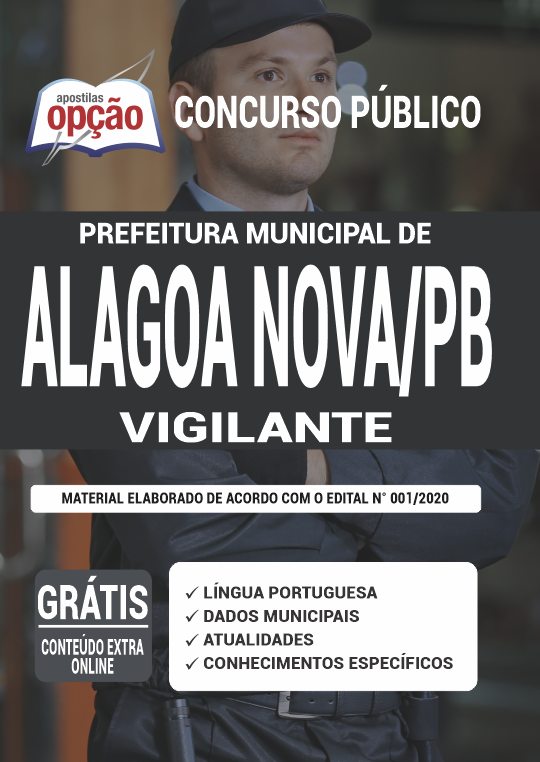 Apostila Prefeitura de Alagoa Nova - PB - Vigilante