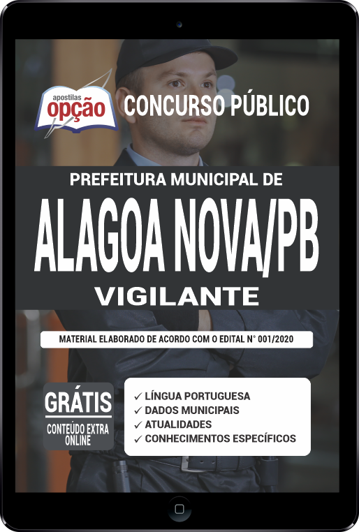 Apostila Prefeitura de Alagoa Nova - PB PDF - Vigilante