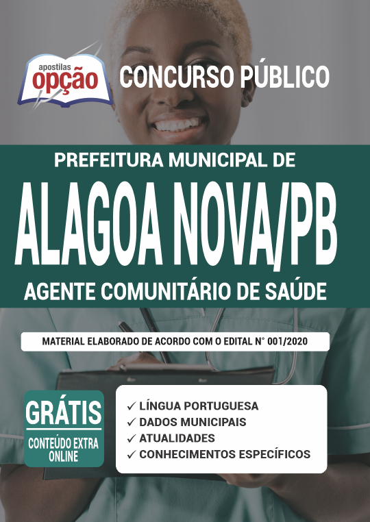 Apostila Prefeitura  Alagoa Nova - PB - Agente Comunitário de Saúde