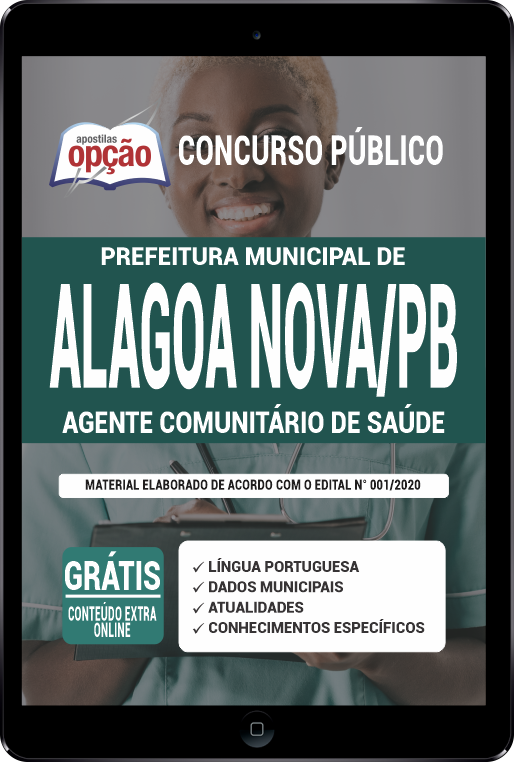 Apostila Prefeitura  Alagoa Nova - PB PDF - Agente Comunitário de Saúde