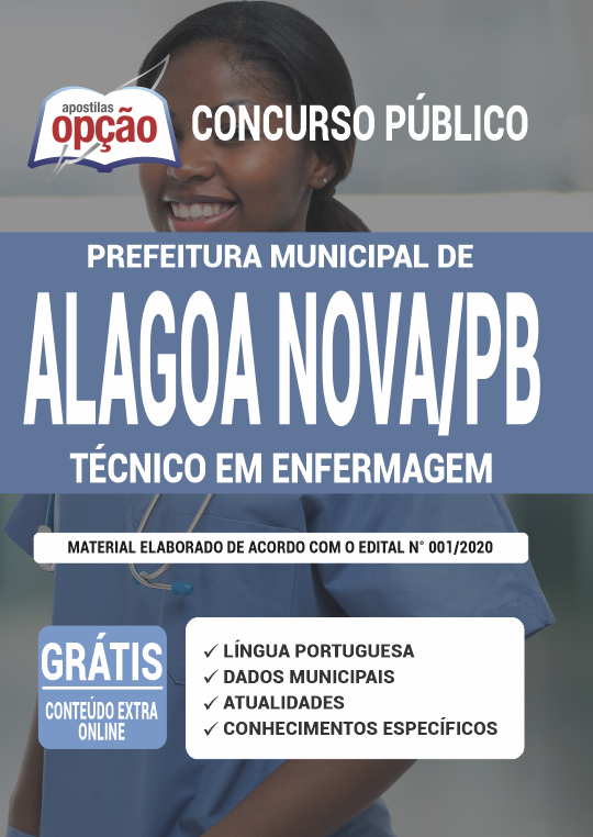 Apostila Prefeitura  Alagoa Nova - PB - Técnico em Enfermagem