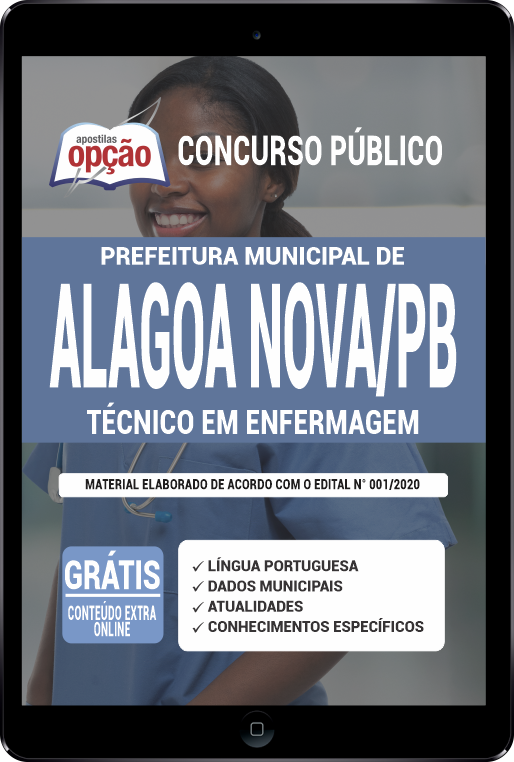 Apostila Prefeitura  Alagoa Nova - PB PDF - Técnico em Enfermagem