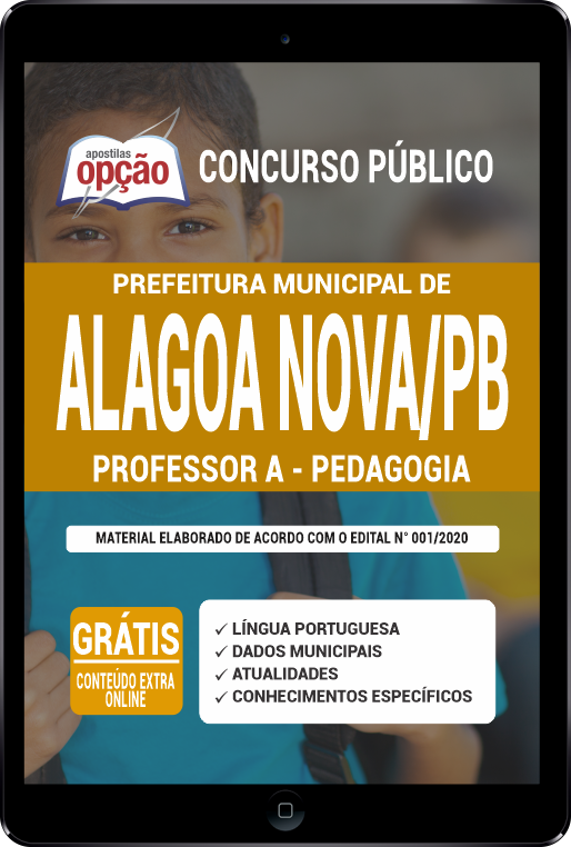 Apostila Prefeitura  Alagoa Nova - PB PDF - Professor A - Pedagogia