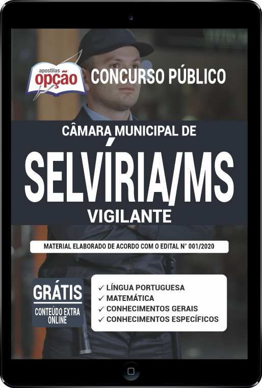 Apostila Câmara de Selvíria - MS PDF - Vigilante