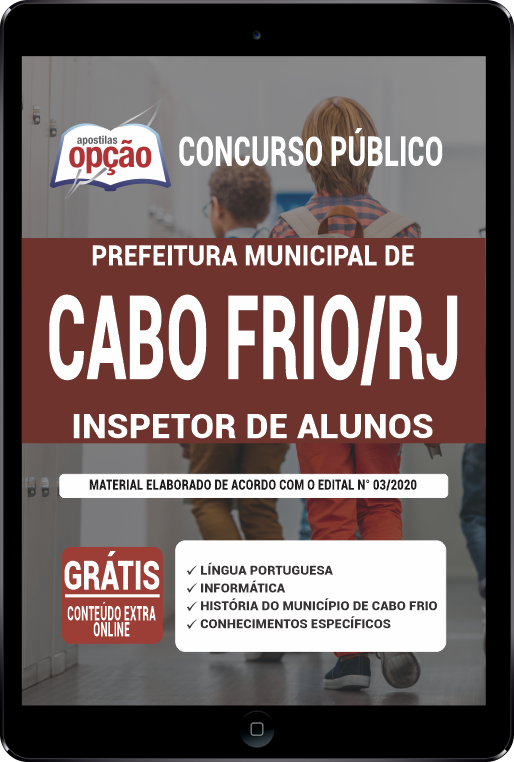 Apostila Prefeitura de Cabo Frio - RJ PDF - Inspetor de Alunos