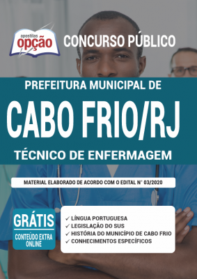 Apostila Prefeitura de Cabo Frio - RJ - Técnico de Enfermagem