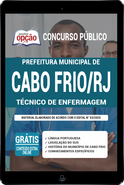 Apostila Prefeitura de Cabo Frio - RJ PDF - Técnico de Enfermagem