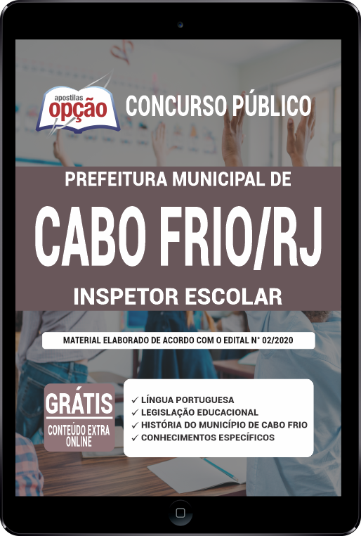 Apostila Prefeitura de Cabo Frio - RJ PDF - Inspetor Escolar