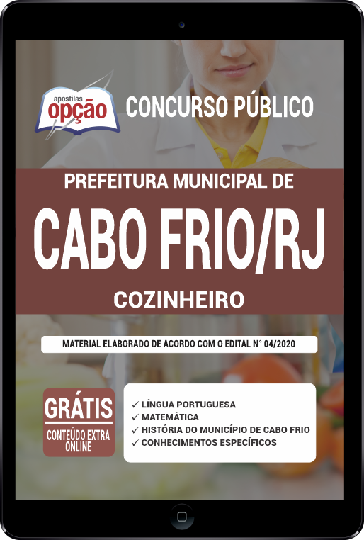 Apostila Prefeitura de Cabo Frio - RJ PDF - Cozinheiro