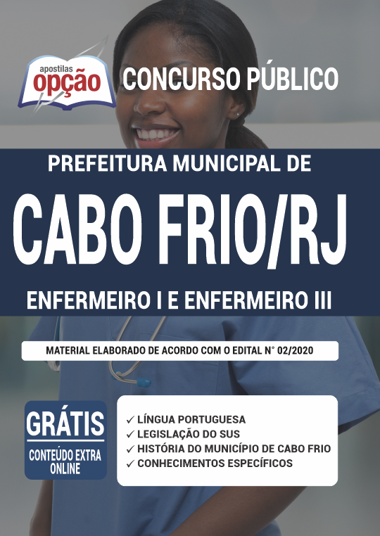 Apostila Prefeitura de Cabo Frio - RJ - Enfermeiro I e III