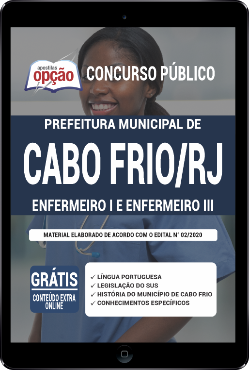 Apostila Prefeitura de Cabo Frio - RJ PDF - Enfermeiro I e III